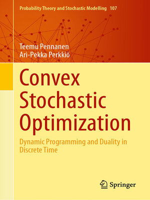 cover image of Convex Stochastic Optimization